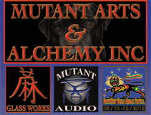 Tablet Screenshot of mutantarts.com